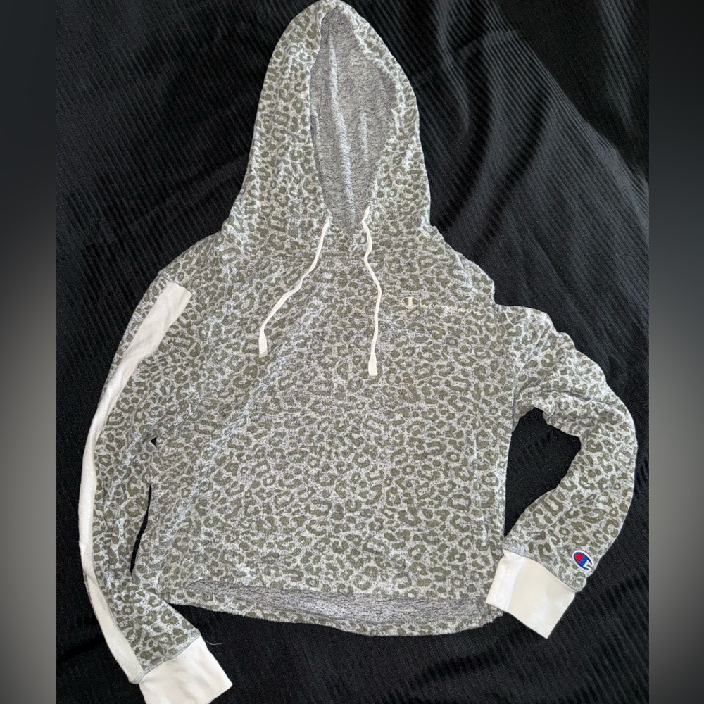 Champion cropped hoodie